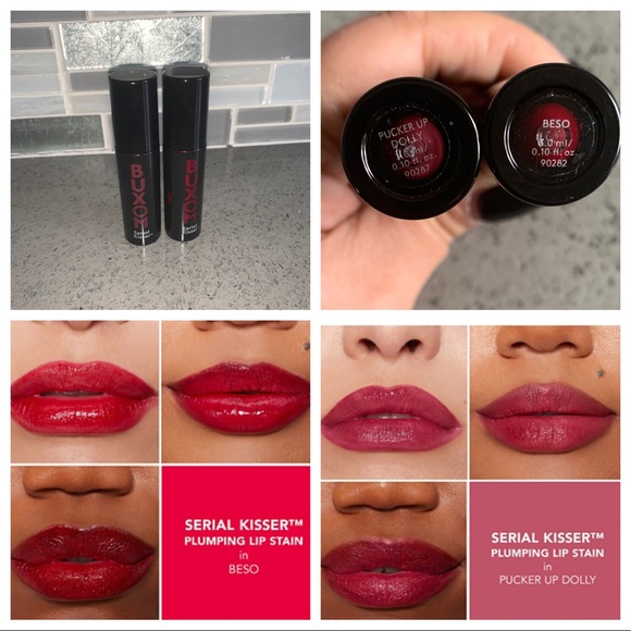 Buxom Other - BUXOM Mini Serial Kisser Plumping Lip Stain BUNDLE